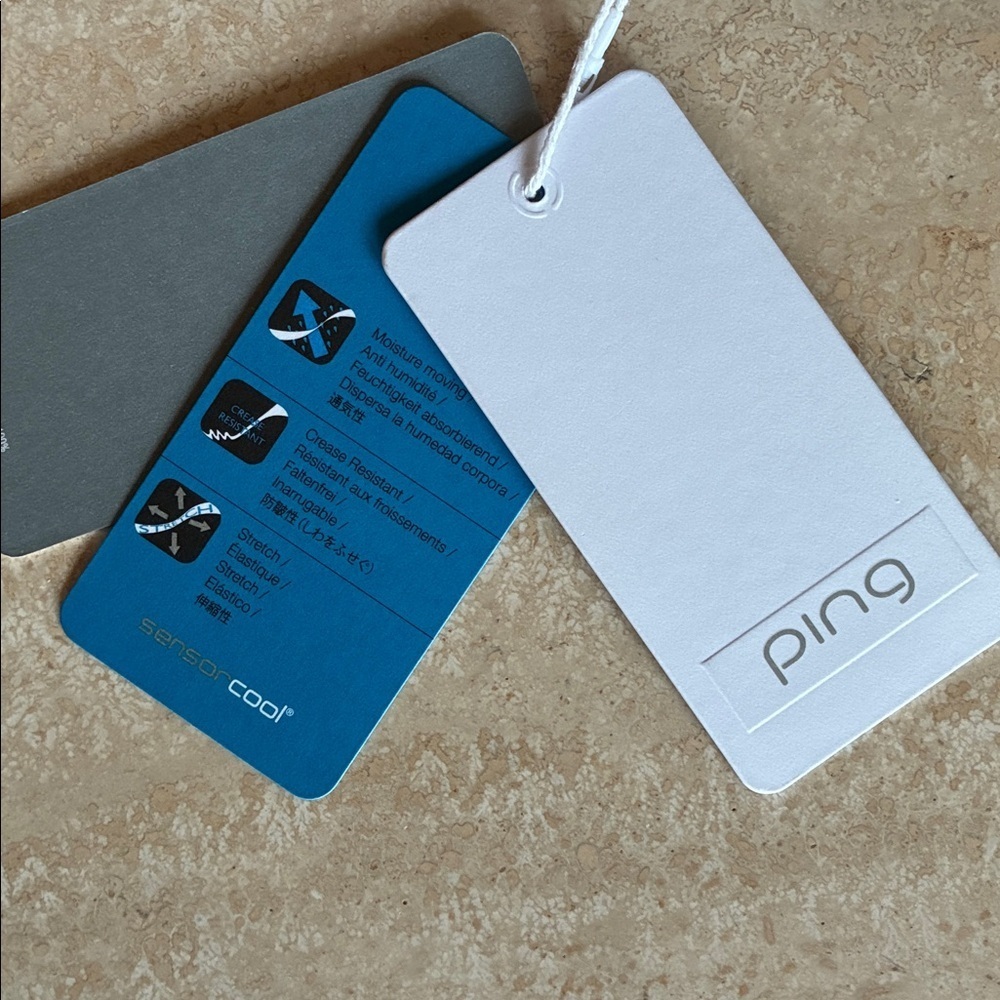 Ping Golf Pants Women 10 Black Sensor Cool "Verity II Trouser" Ping hardware EUC - Picture 13 of 17